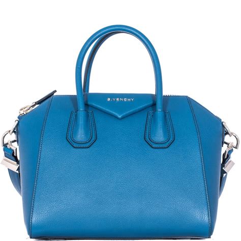 givenchy antigona small blue preloved|Givenchy antigona small black.